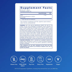 DHEA 5 mg bottle on a clean white background