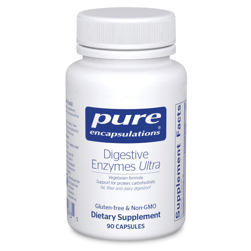 Pure Encapsulations Digestive Enzymes Ultra bottle front view