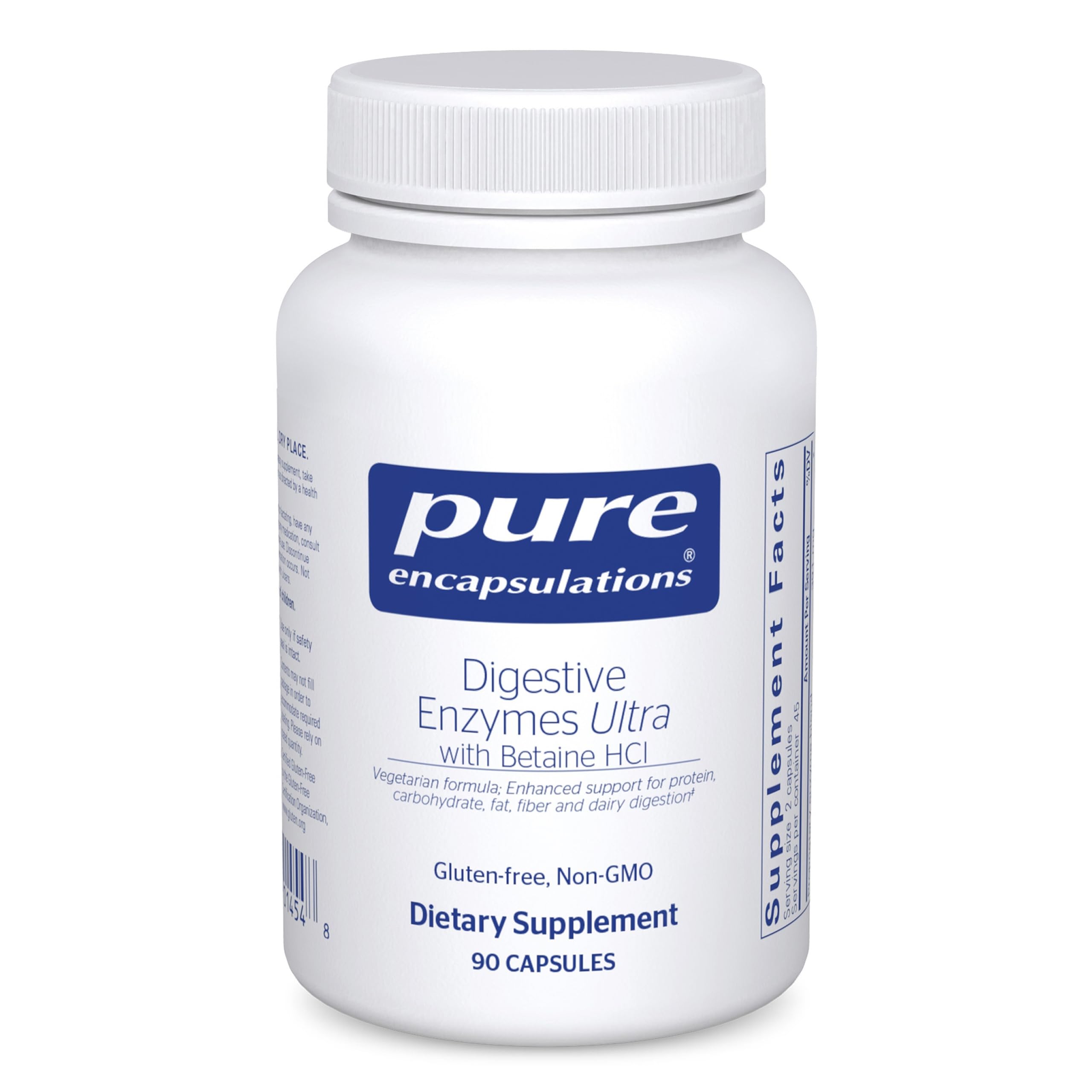 Pure Encapsulations Digestive Enzymes Ultra with Betaine HCl bottle