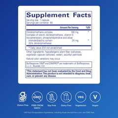 DIMPRO 100 capsules in a glass jar