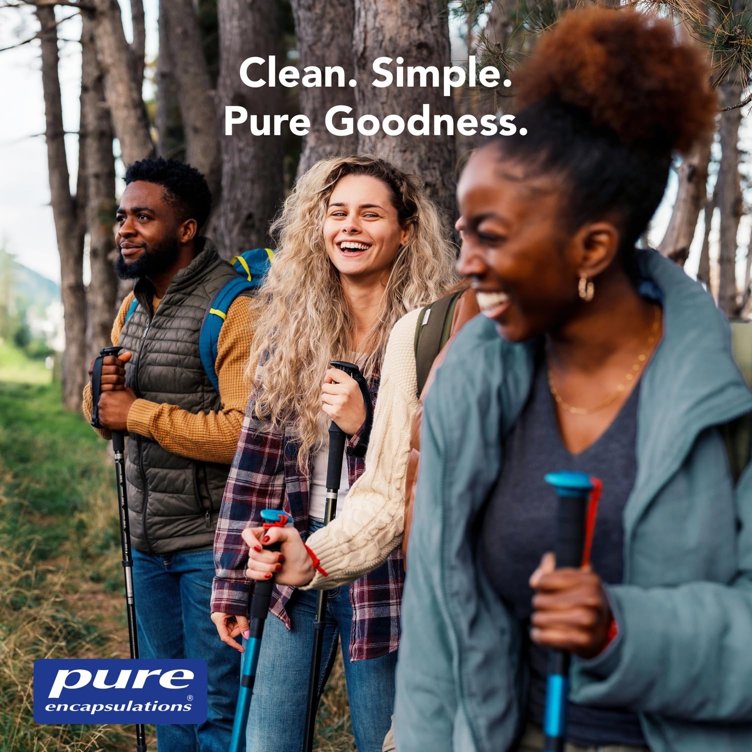 Quality and purity assurance icons for Pure Encapsulations
