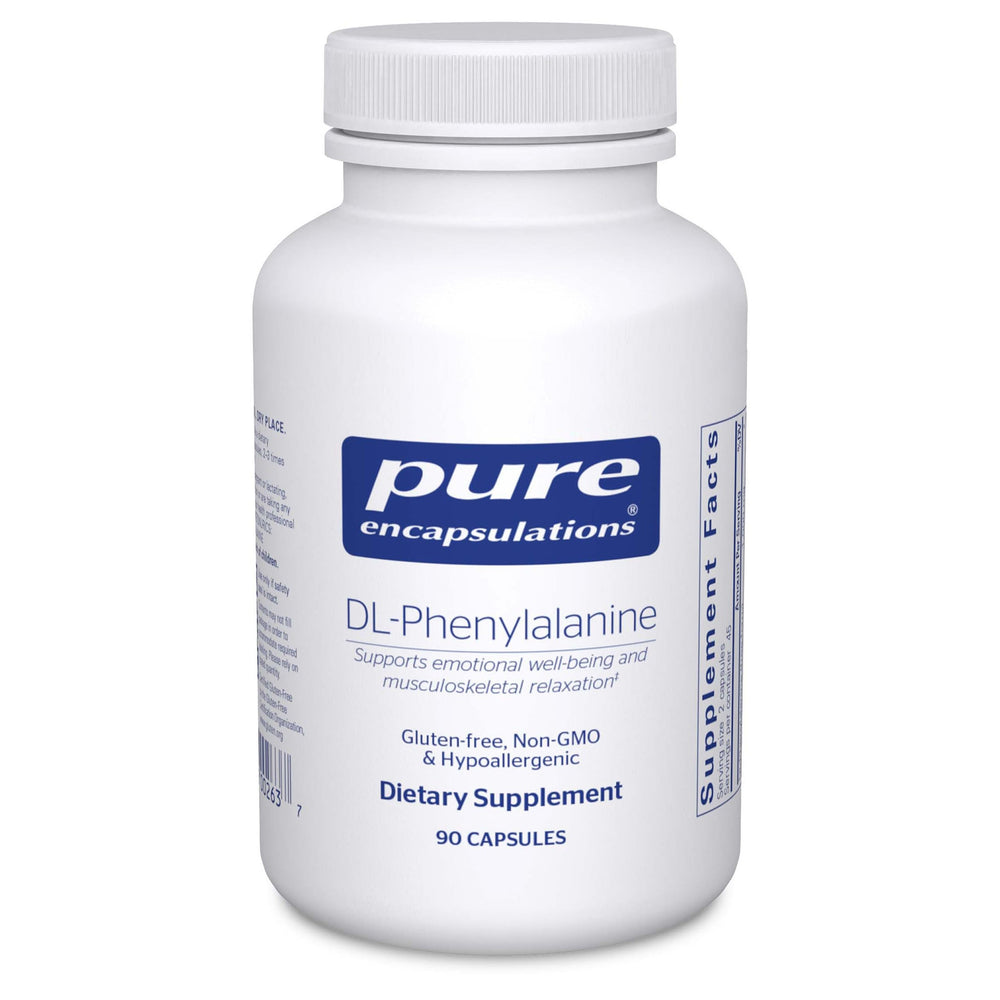 Pure Encapsulations DL-Phenylalanine bottle front view