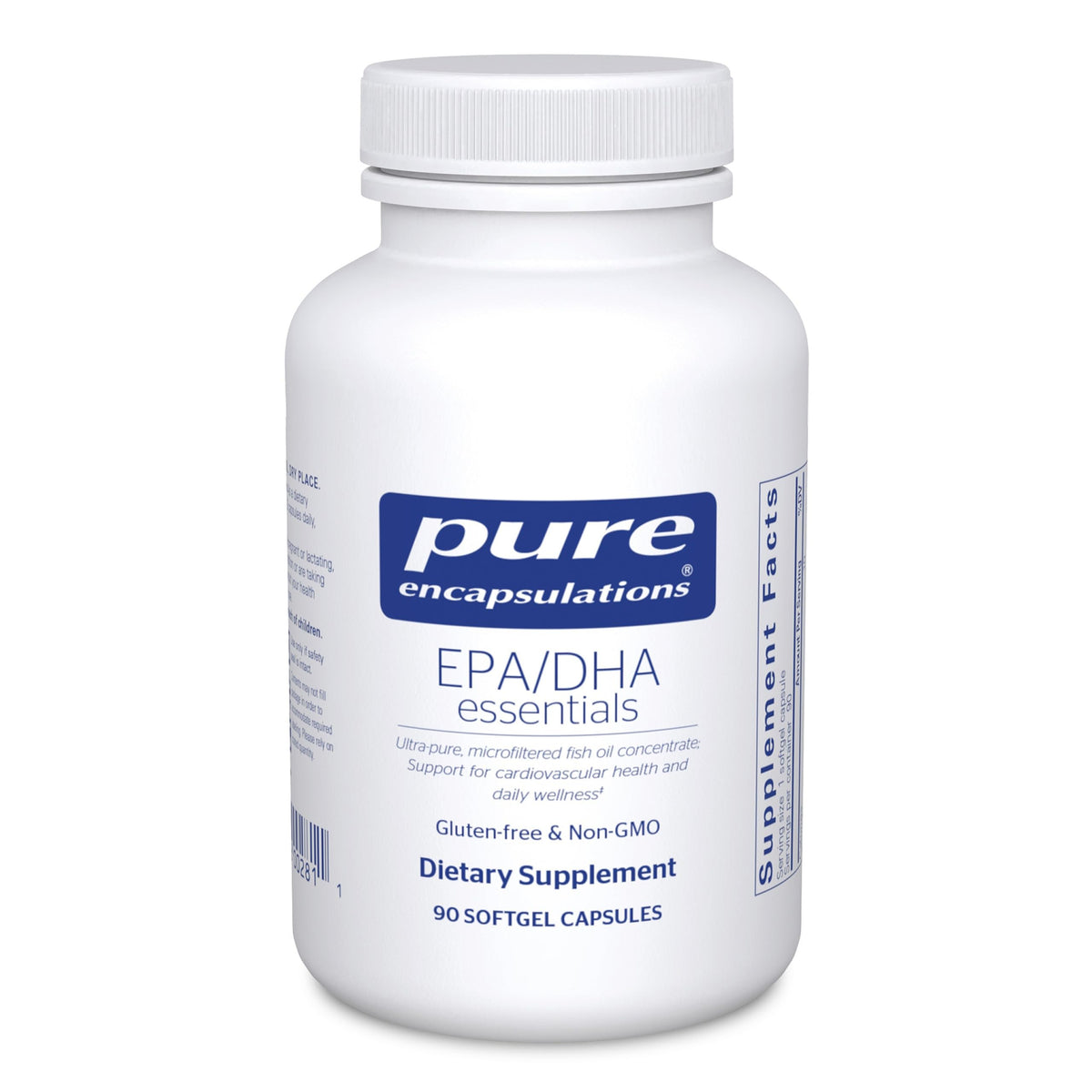 Pure Encapsulations EPA/DHA Essentials heart health representation