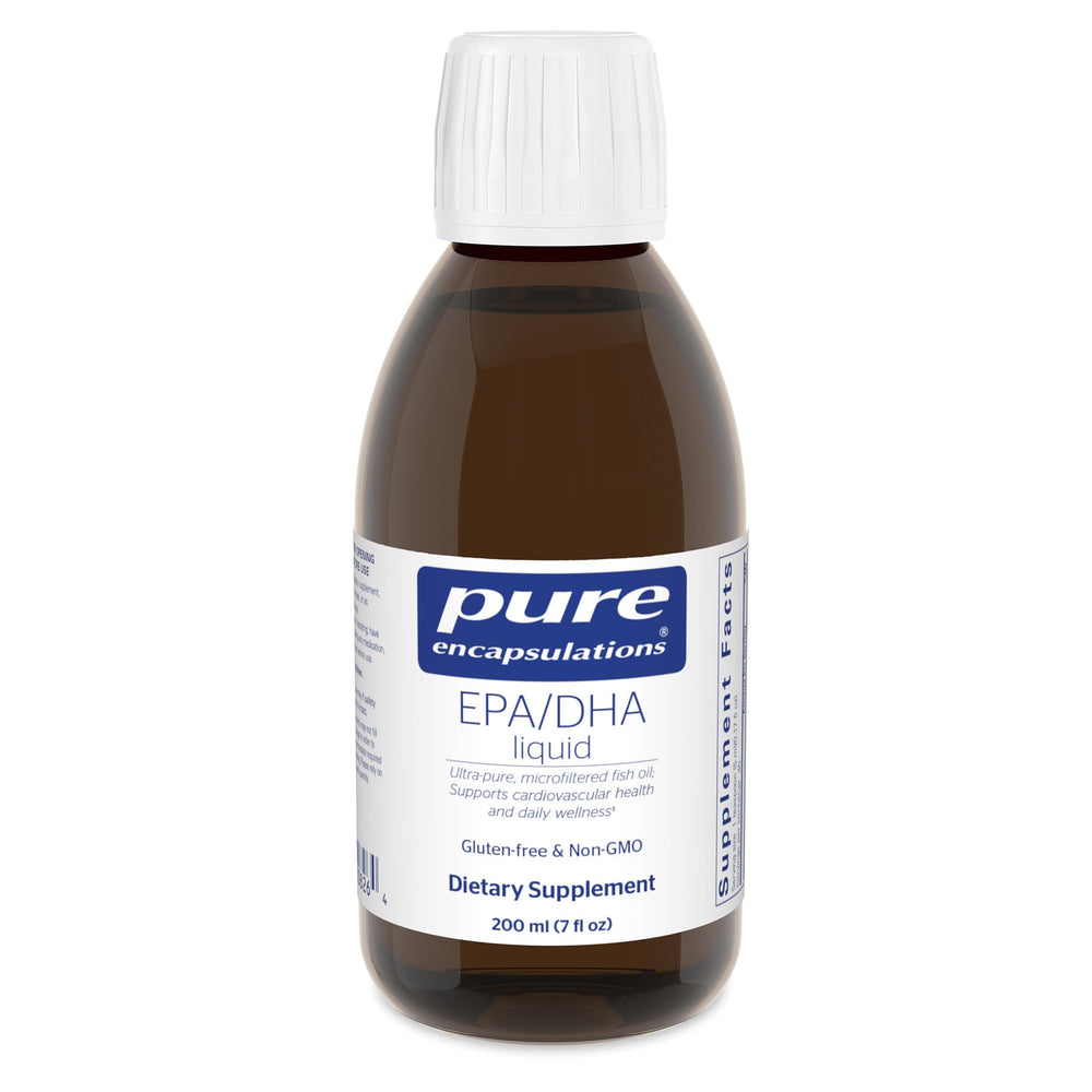 Pure Encapsulations EPA/DHA Liquid lemon-flavored bottle 7 oz