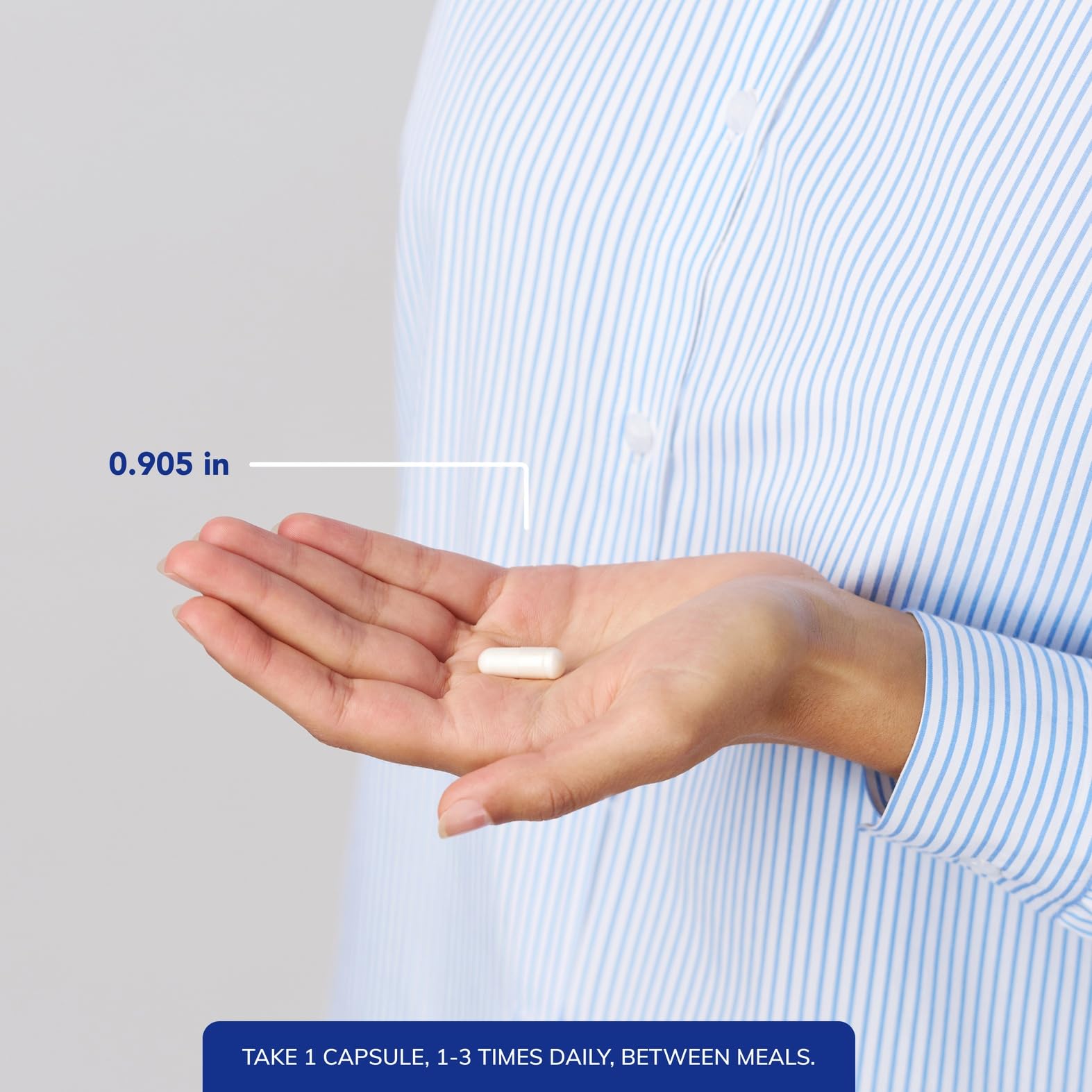 Back label side with ingredients and supplement facts