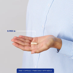 Shellfish-free glucosamine HCl and chondroitin label emphasis
