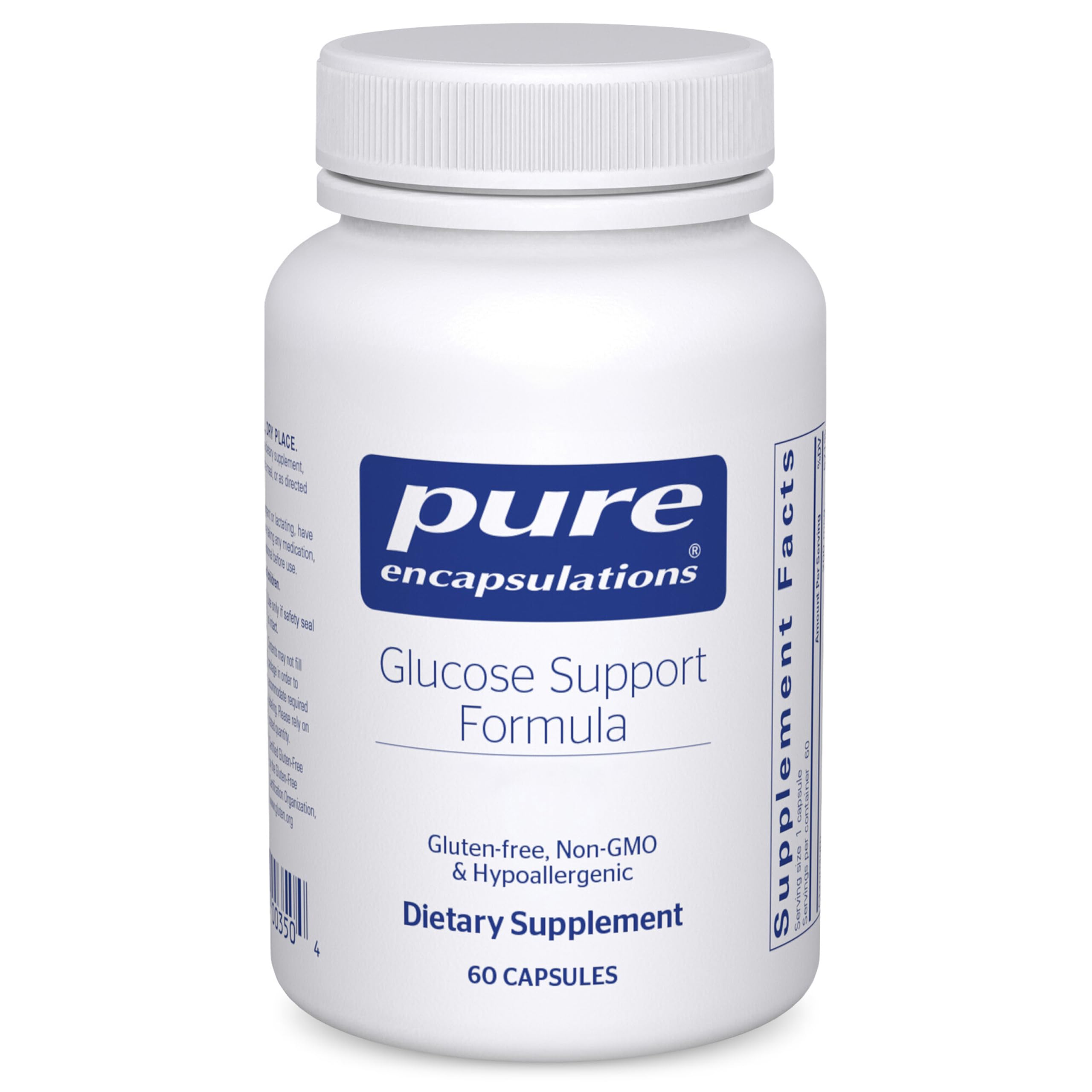 Pure Encapsulations Glucose Support Formula packaging