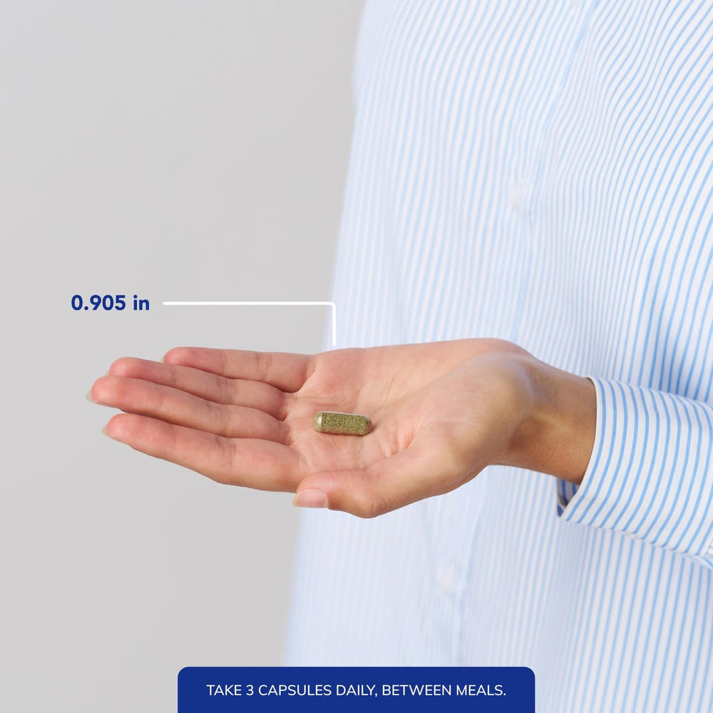 Pure Encapsulations HM Complex label closeup highlighting purity and ingredients.