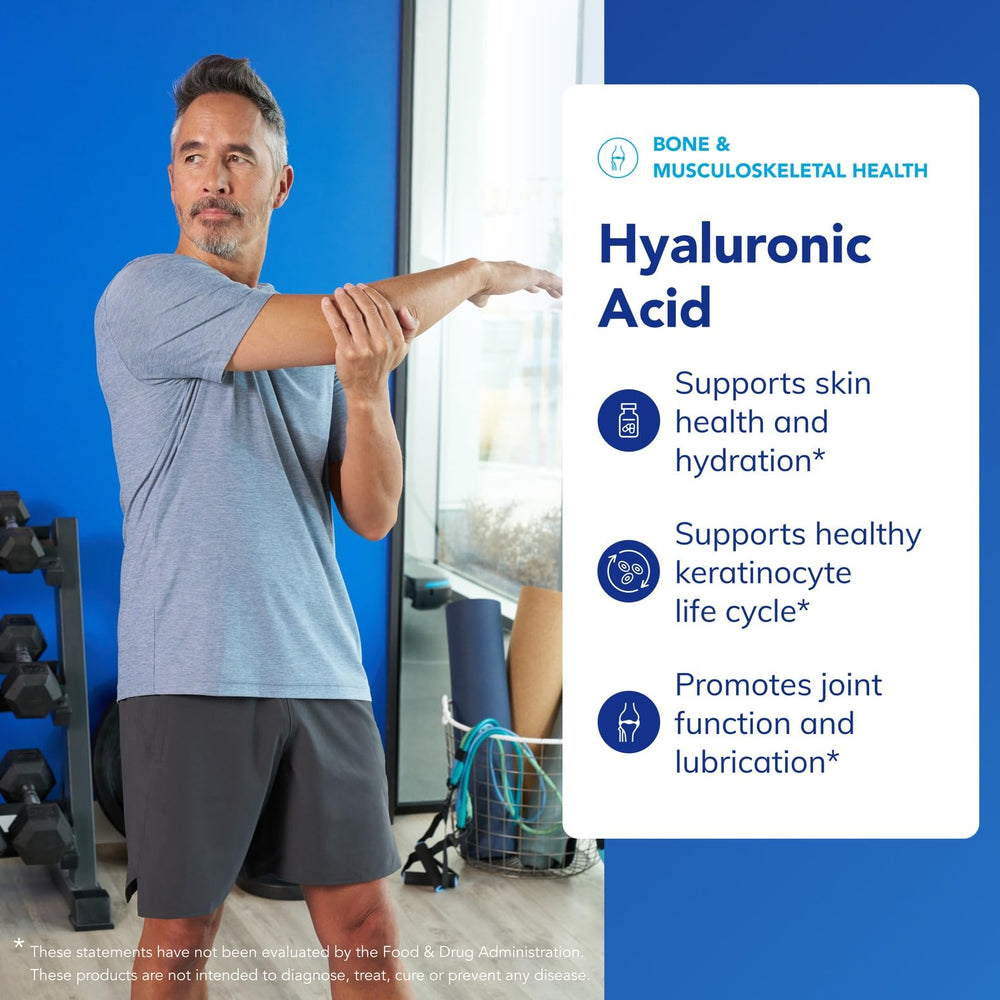 Illustration of low molecular weight HyaMax sodium hyaluronate