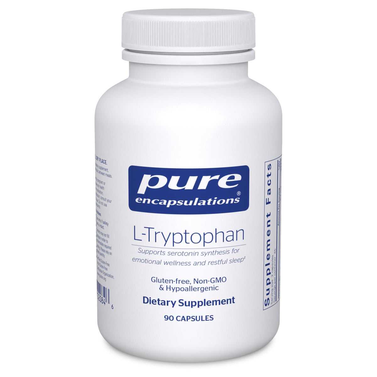 Pure Encapsulations L-Tryptophan 90 capsules bottle hero image