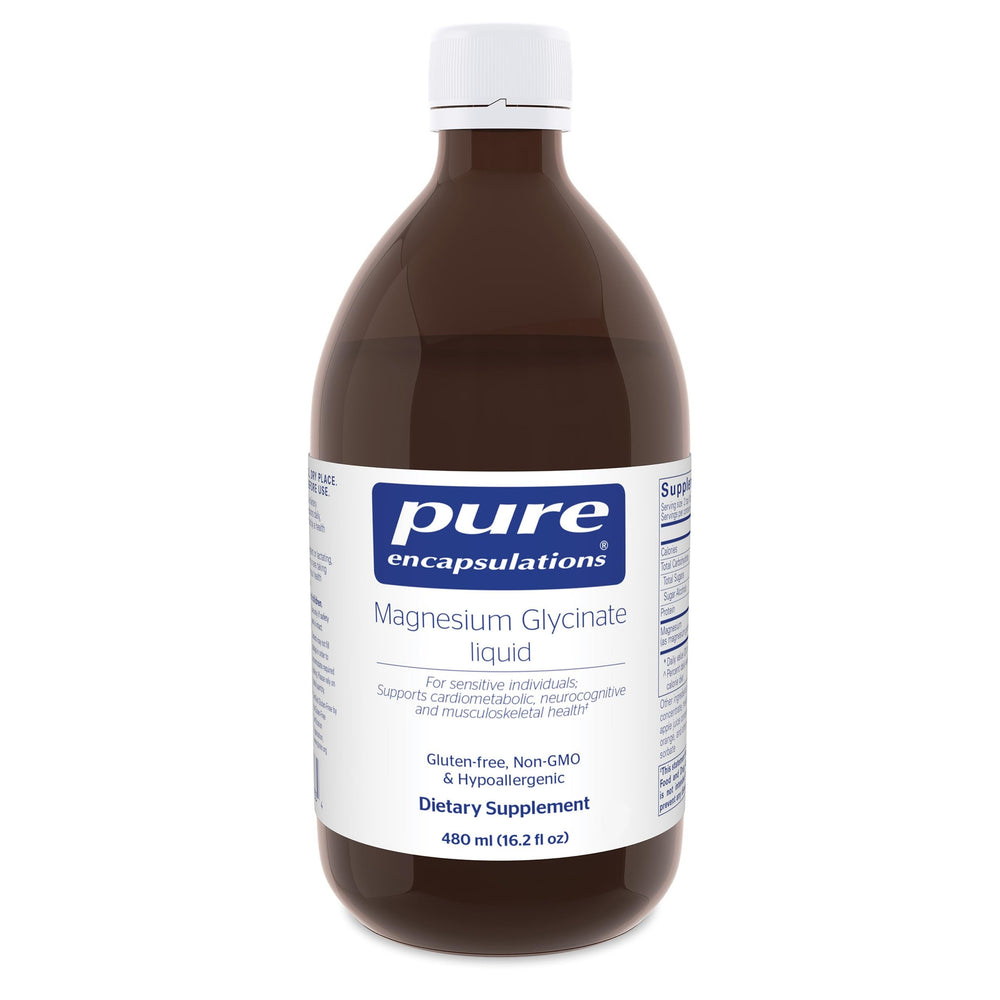 Pure Encapsulations Magnesium Glycinate Liquid bottle 16.2 fl oz