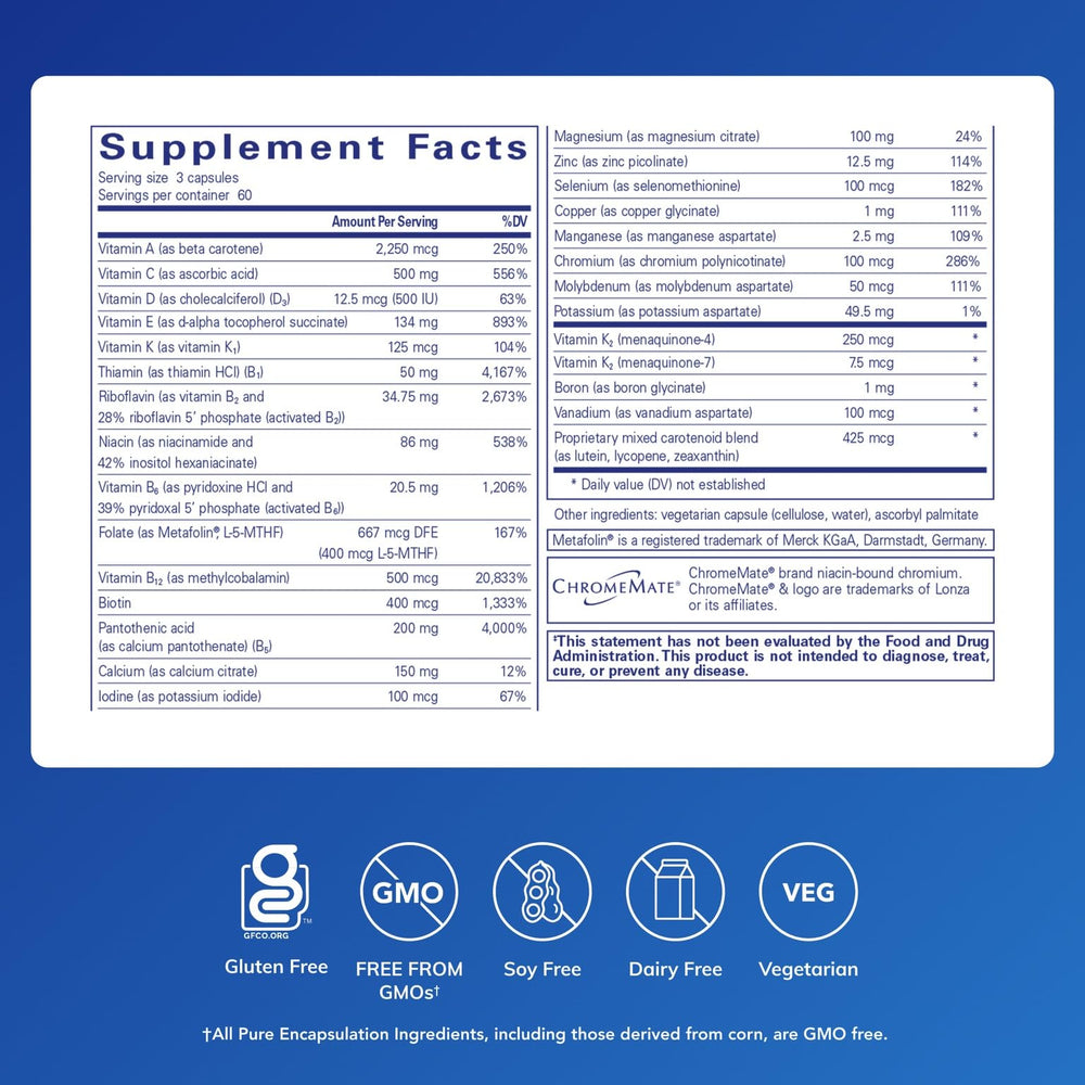 Bottle label featuring Vitamin K and 180 capsules