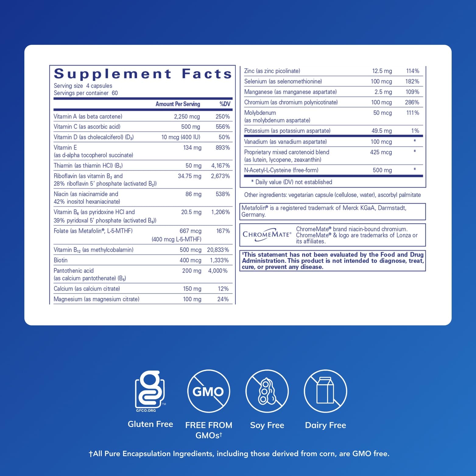 Close-up of Nutrient 950 with NAC bottle label