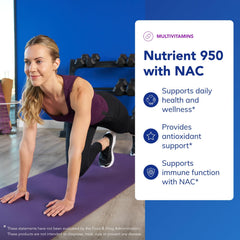Capsules beside the Nutrient 950 with NAC bottle