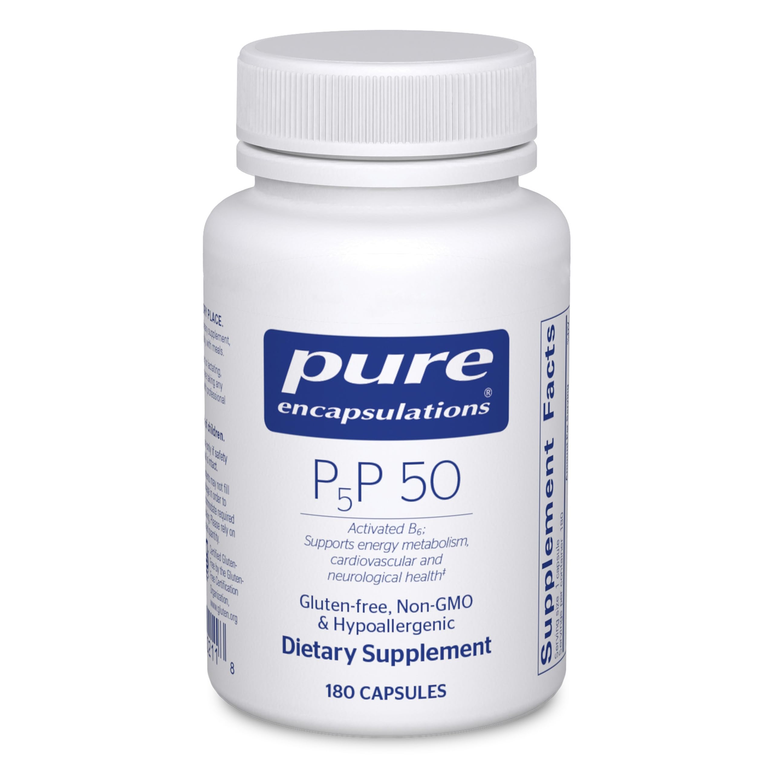 Pure Encapsulations P5P 50 bottle - 180 capsules
