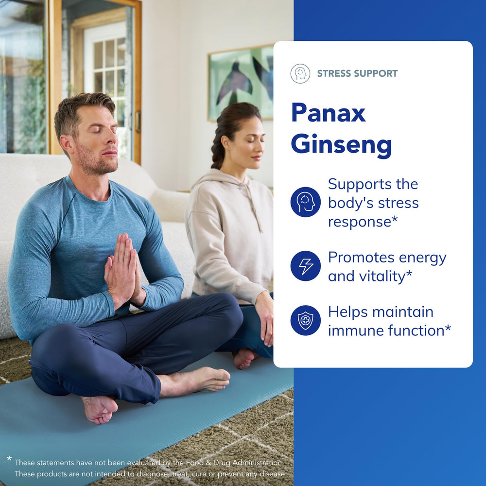 Pure Encapsulations Panax Ginseng dispensing tube demonstrates easy daily supplement use.