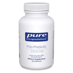 Pure Encapsulations Poly-Prebiotic bottle with label