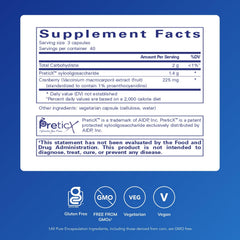 Close-up of Poly-Prebiotic capsules