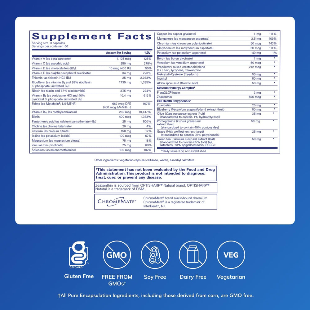 Tablets closeup of Polyphenol Nutrients highlights compact, daily dosing.