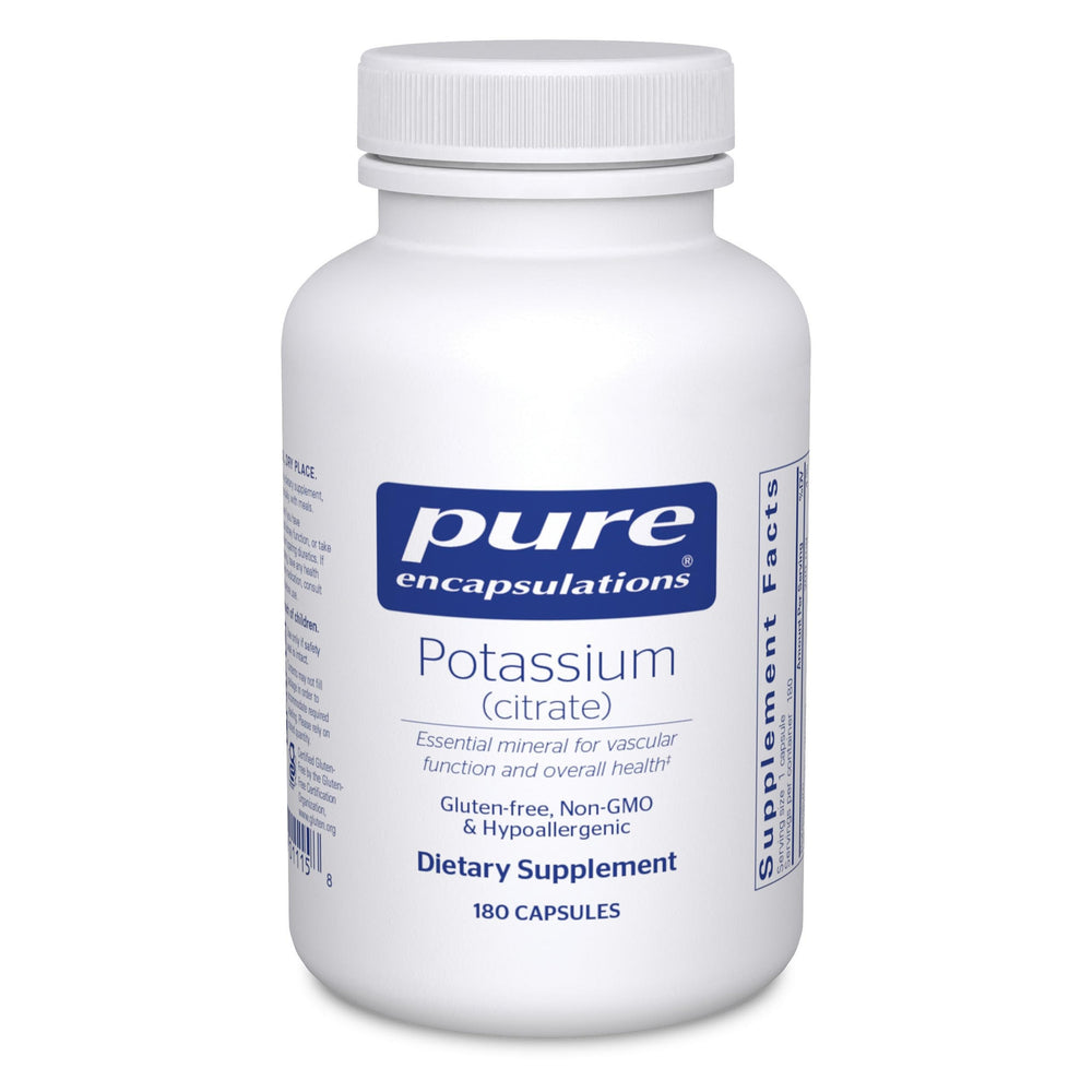 Pure Encapsulations Potassium Citrate bottle