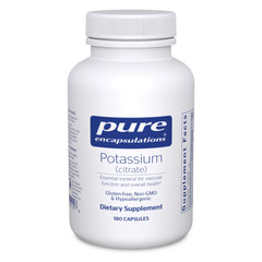 Pure Encapsulations Potassium Citrate bottle