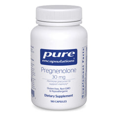 Bottle of Pure Encapsulations Pregnenolone 30 mg
