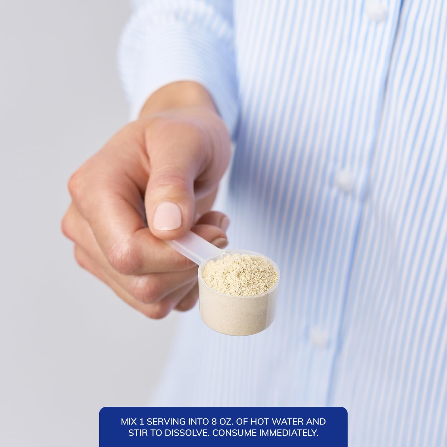 Close-up of mixed ingredients including mushrooms and turmeric