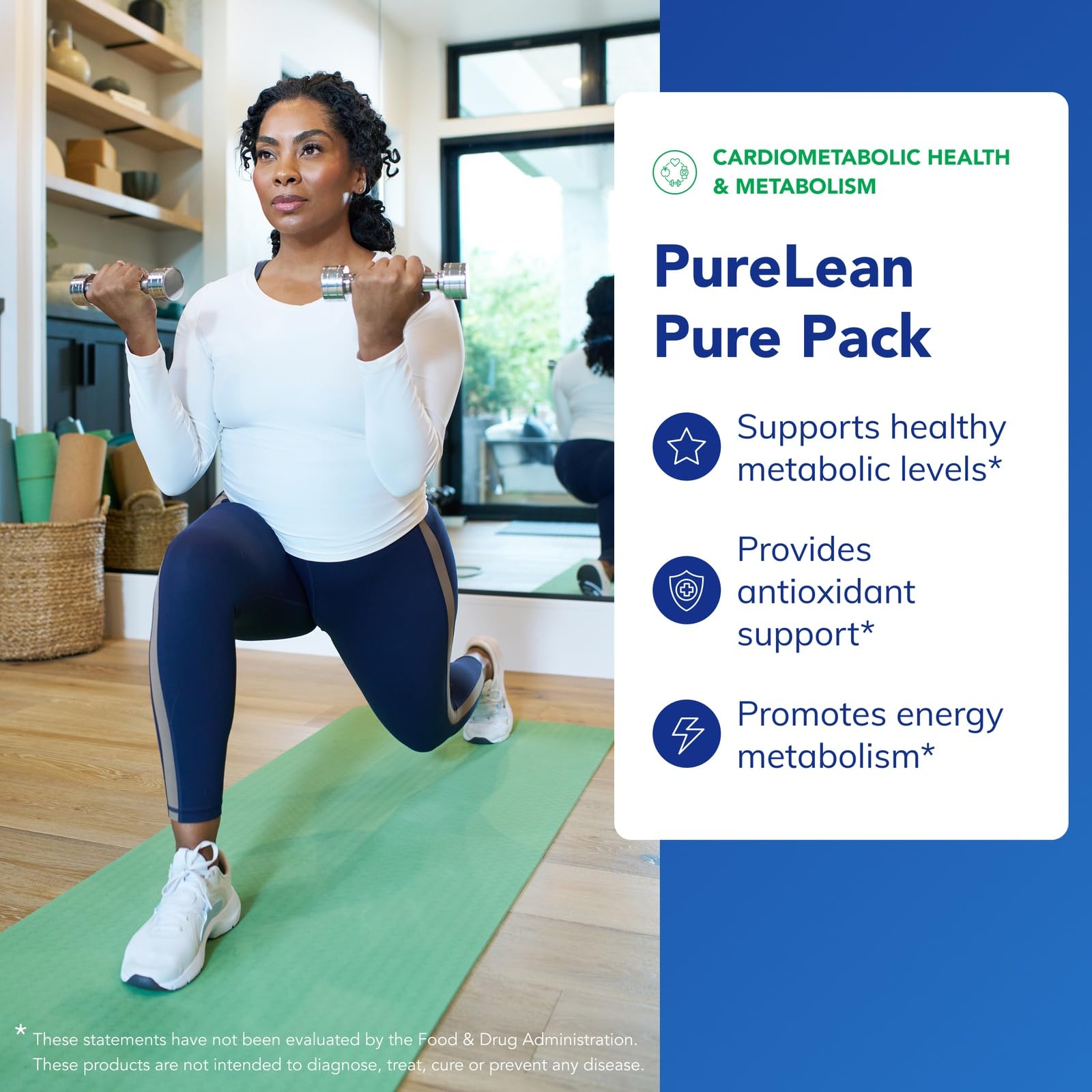 Pure Encapsulations PureLean Pure Pack capsules close-up emphasizes bioavailable B vitamins.