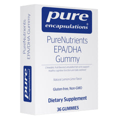 Front view of Pure Encapsulations PureNutrients EPA/DHA Gummy packaging