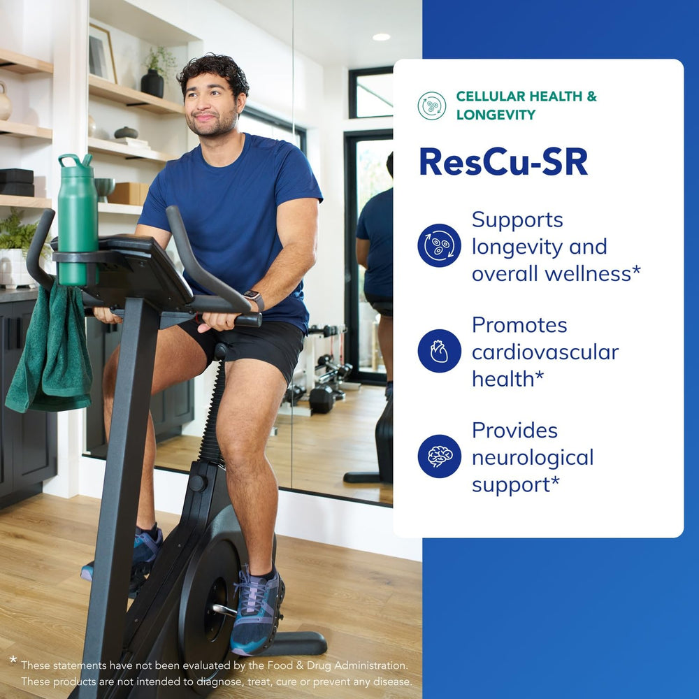 Illustration of resveratrol and curcumin ingredients in ResCu-SR