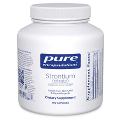 Pure Encapsulations Strontium Citrate 180 Capsules bottle