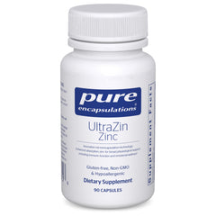 Pure Encapsulations UltraZin Zinc bottle with 90 capsules (hero image)