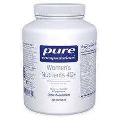 Pure Encapsulations Women's Nutrients 40+ bottle