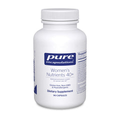 Bottle of Pure Encapsulations Women's Nutrients 40+ 90 capsules
