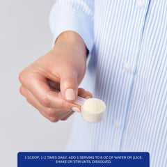 Product bottle on white background