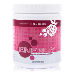 Pure Energy with Wheat Grass Mixed Berry Sugar-Free Powder 270g packaging
