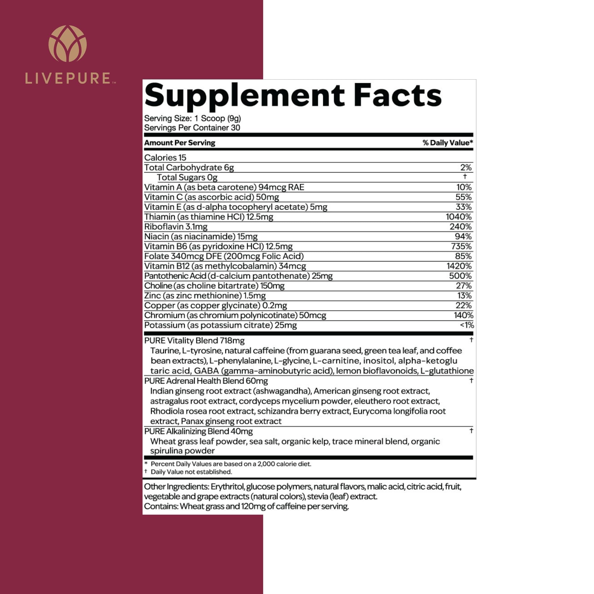Container label showing net weight 9.5 oz (270 g)