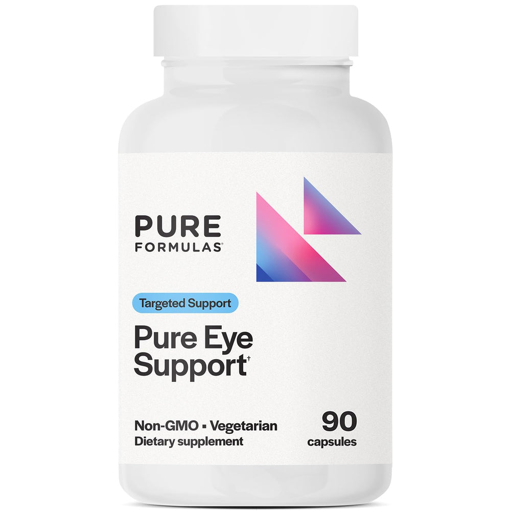Bottle of Pure Eye Support with 90 vegetarian capsules