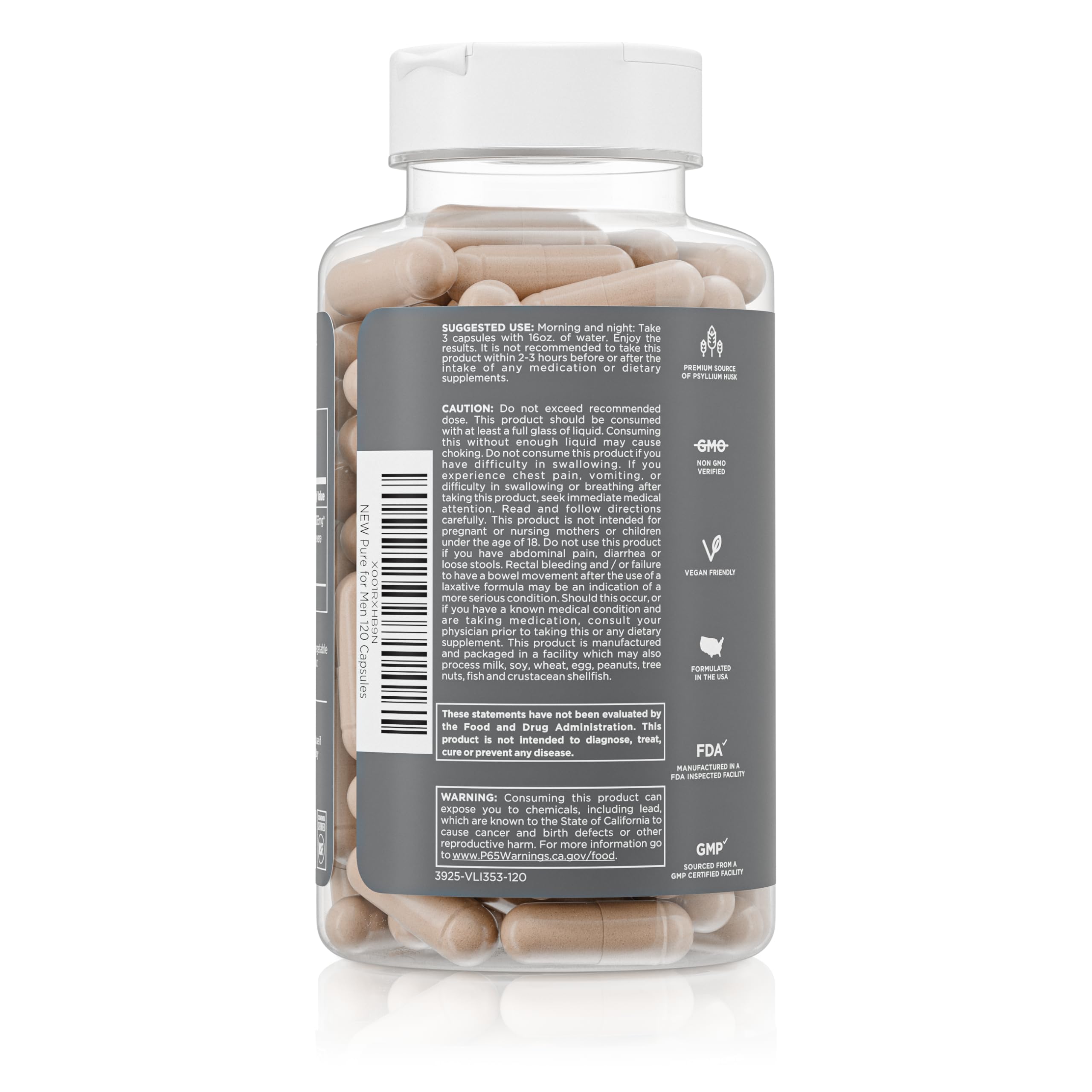Aloe vera leaves alongside Stay Ready Fiber capsules