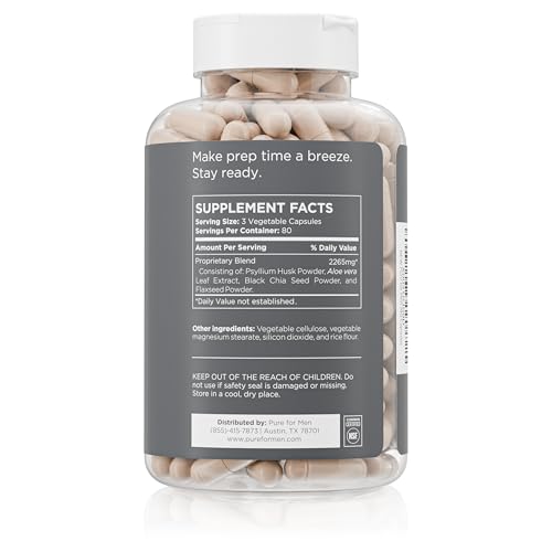 Stay Ready Fiber supplement bottle with label