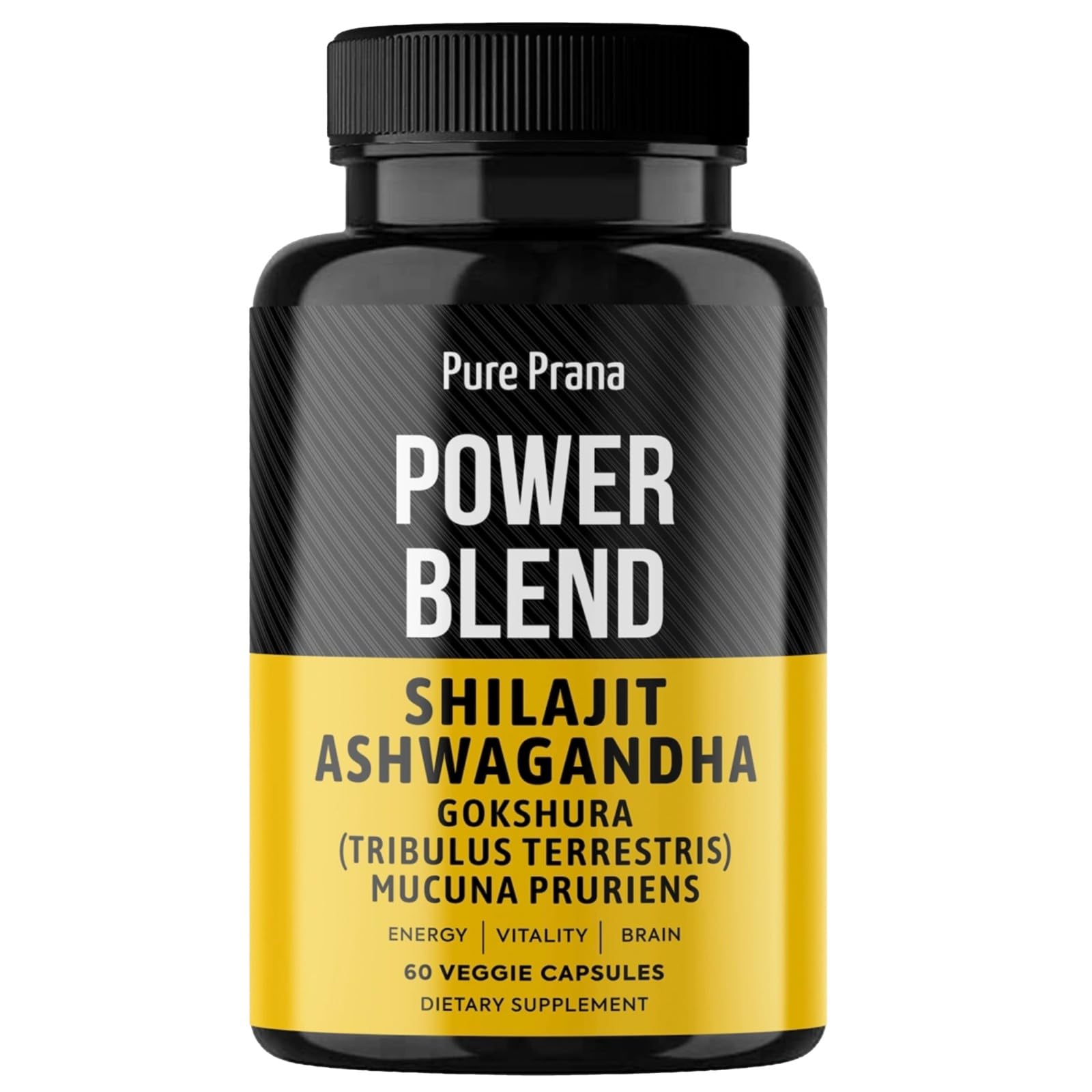 Bottle of Pure Himalayan Shilajit with Ashwagandha 12000mg