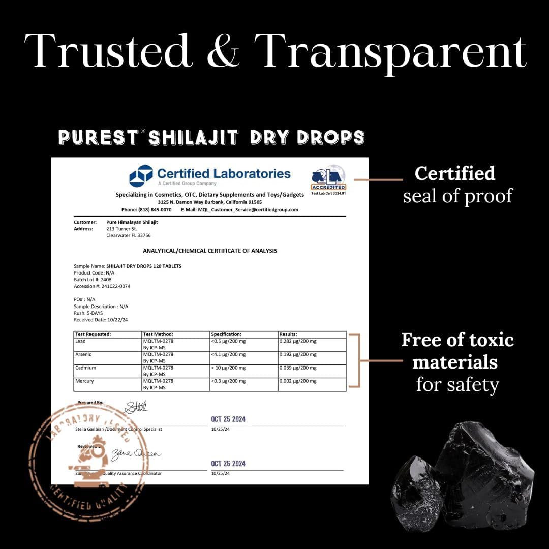 Shilajit Dry Drops shown for on-the-go energy and immune support