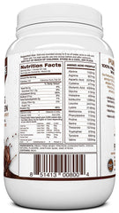 Packaging close-up showing grass-fed whey protein concentrate and 24g protein