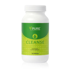 PURE Live Cleanse bottle with vegan formula