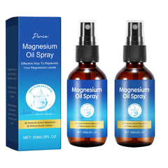 Hero image: Pure Magnesium Oil Spray 60ml 2-pack