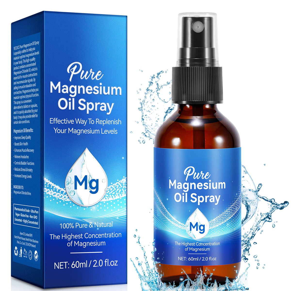 Hero image of Pure Magnesium Spray Oil