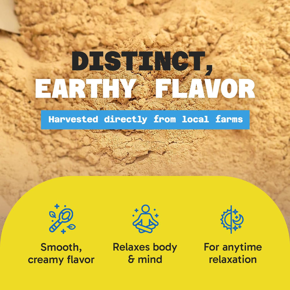 Pure noble kava root powder (single ingredient)