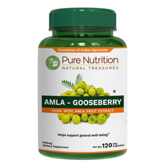 Bottle of Pure Nutrition Amla Extract 1000mg capsules