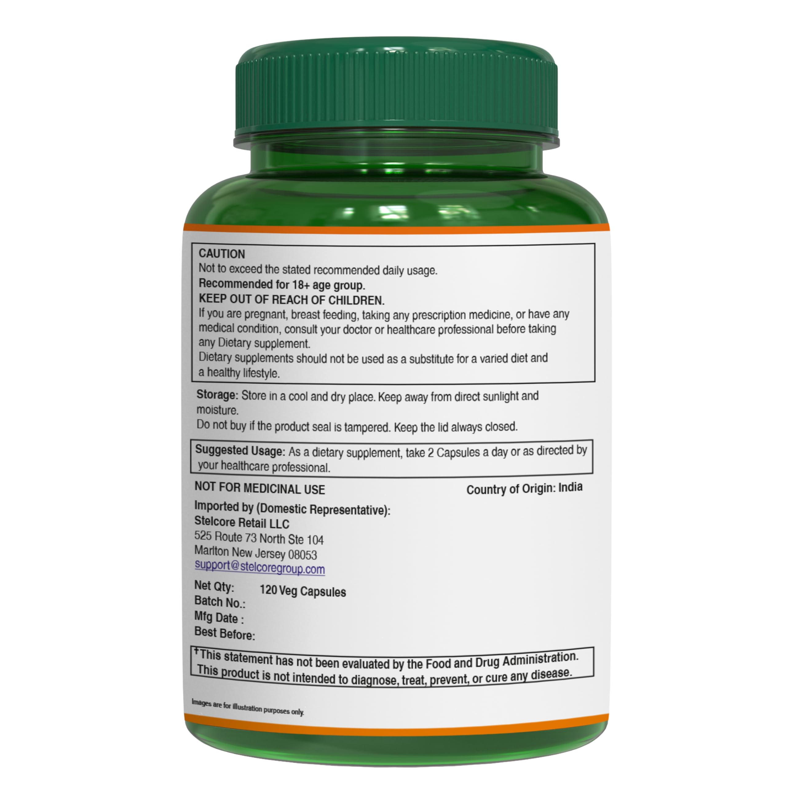 Ayurvedic formulation with Amla Gooseberry extract