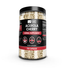 Pure Original Acerola Cherry Capsules bottle front